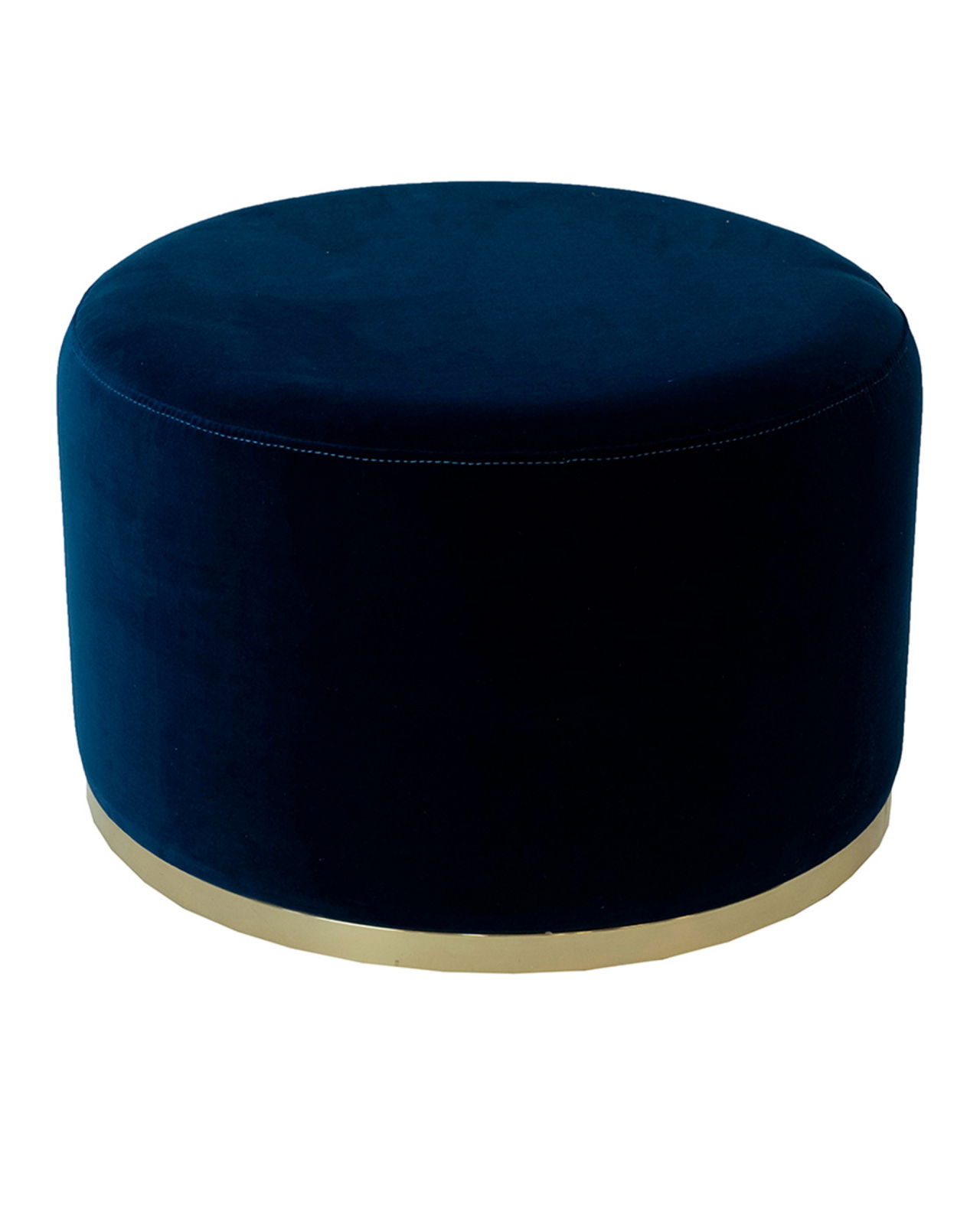 Cara ottoman midnight blue