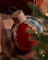 Maree Bauble Christmas Decoration Red