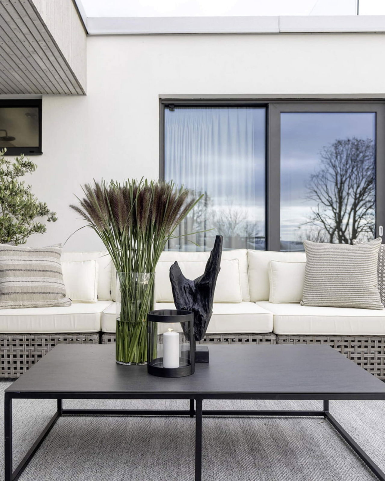 Romano soffbord grafit