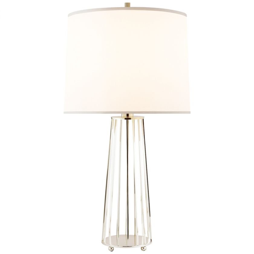 Carousel Table Lamp Soft Silver