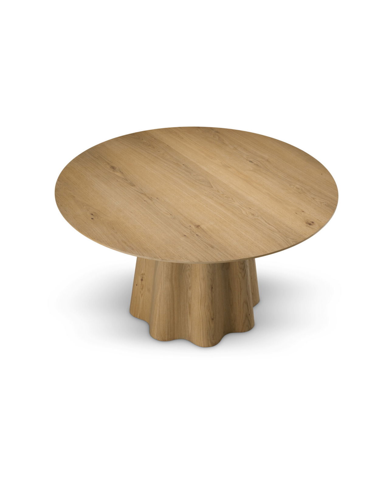 Papyrus Esstisch Dunkelbraun Eichenfurnier