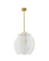 Hibis loftlampe antik messing