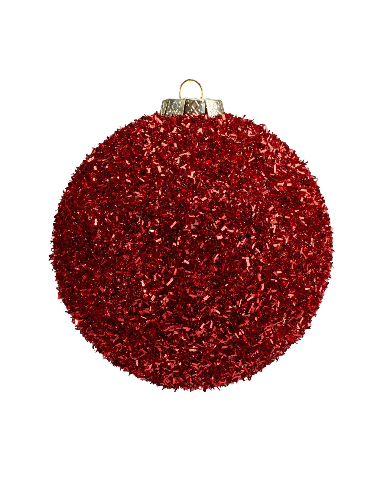 Felicity-joulupallo, punainen 10cm