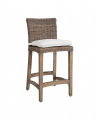 Hartford bar stool cushion off-white