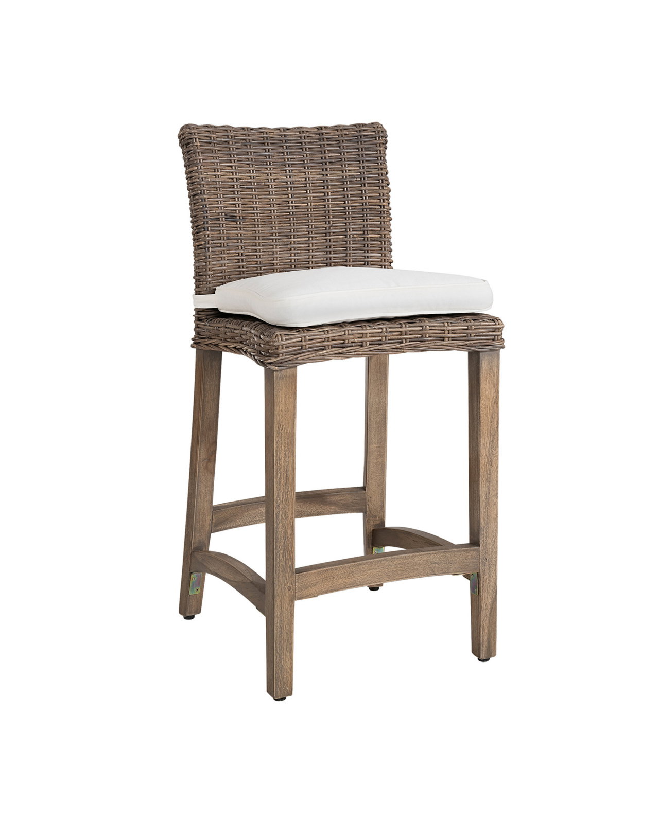 Hartford bar stool cushion off-white