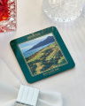 Clubhouse Coasters Green 6-pack