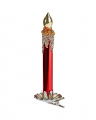 Elize Candle Ornament Red