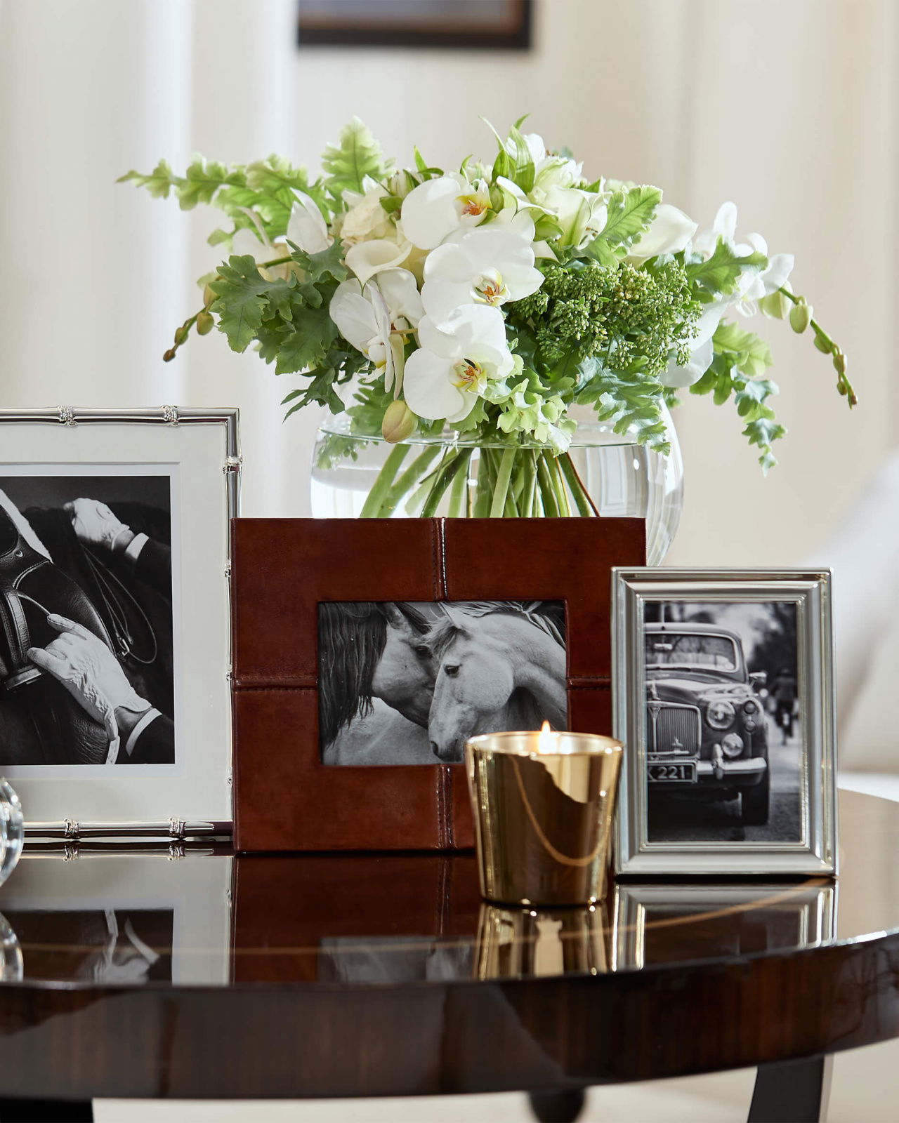 Kensington fotoram läder