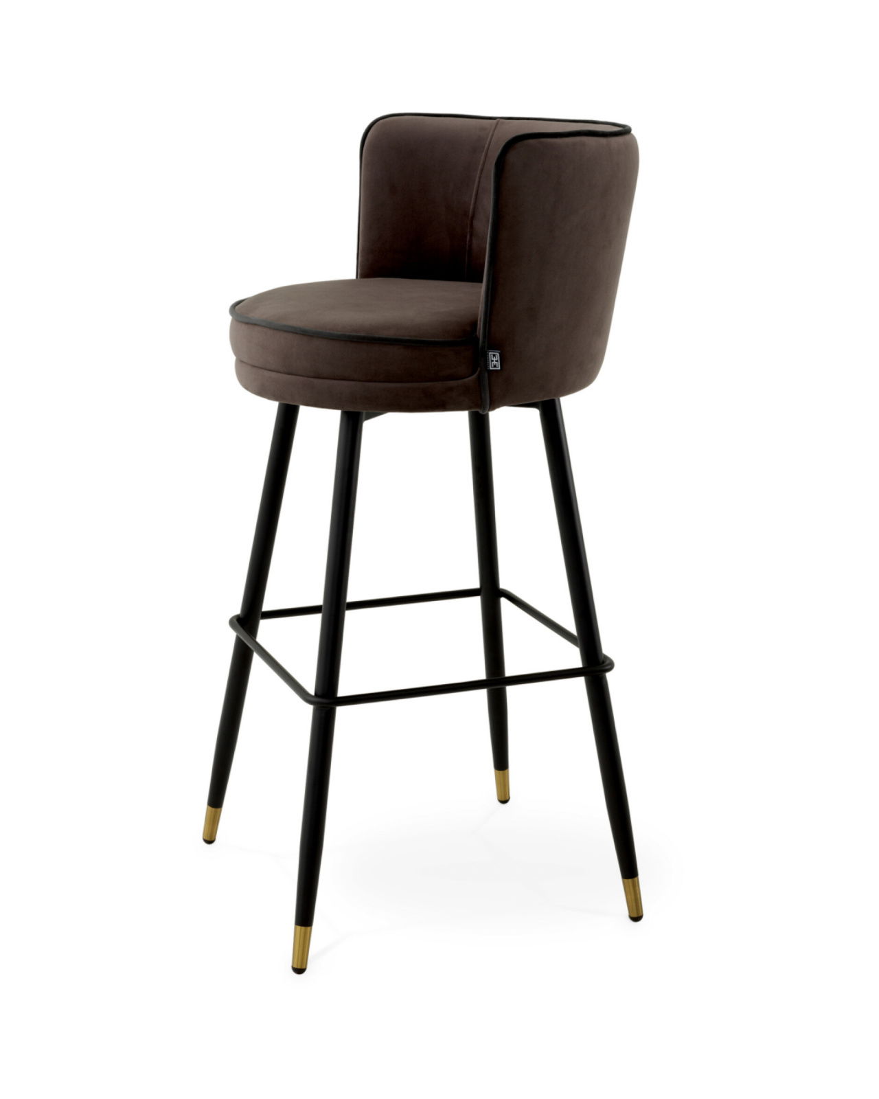 Grenada barstol savona grey velvet