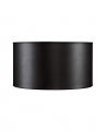 Claton Lampshade Black Cylinder