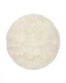 Cloudy Rug Round Natural White