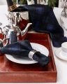 Gstaad napkins, chequered