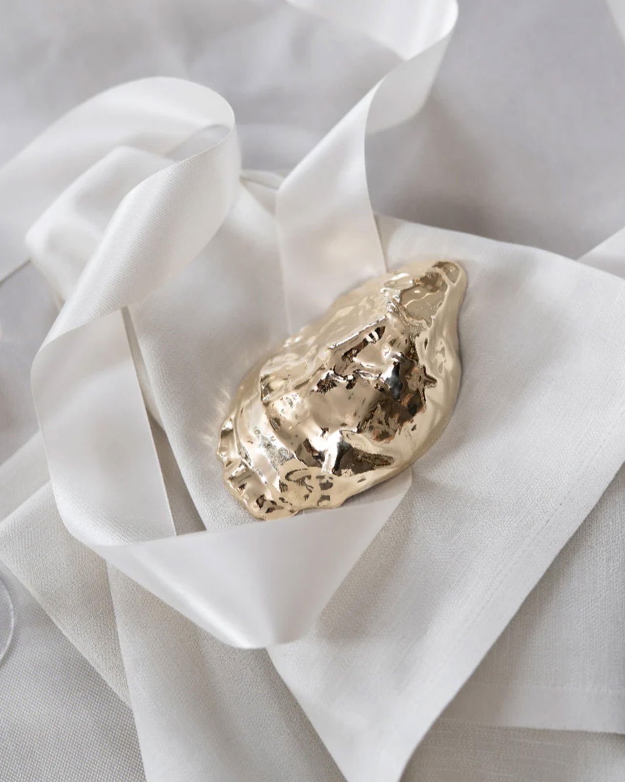 Oyster Bottle Opener Brass