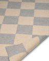 Square Rug Grey/Natural