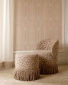 Greer matstol Harley leopard beige