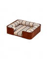 Kensington Dog Bed Antibes Stripe