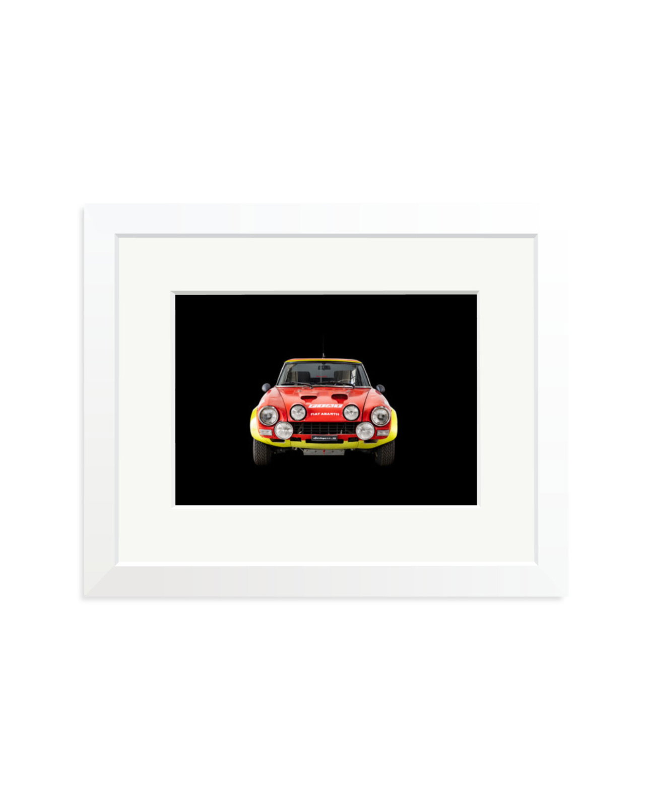 Fiat Abarth White / Small