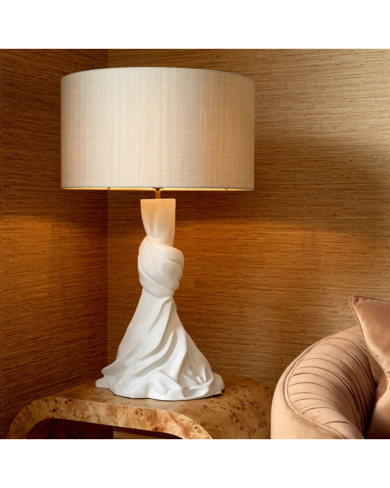 Banyan Table Lamp White