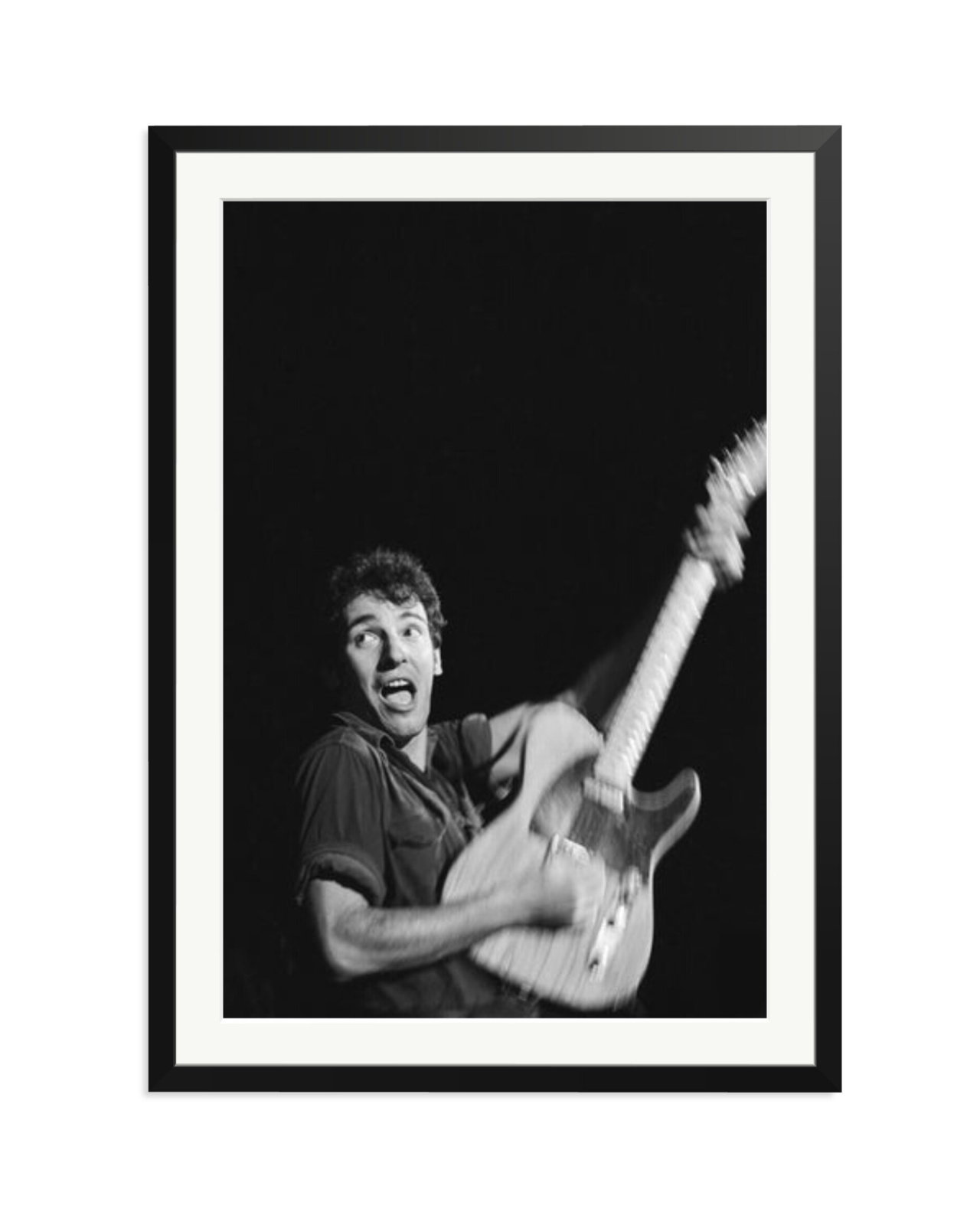 70s Bruce Springsteen Black / XXL