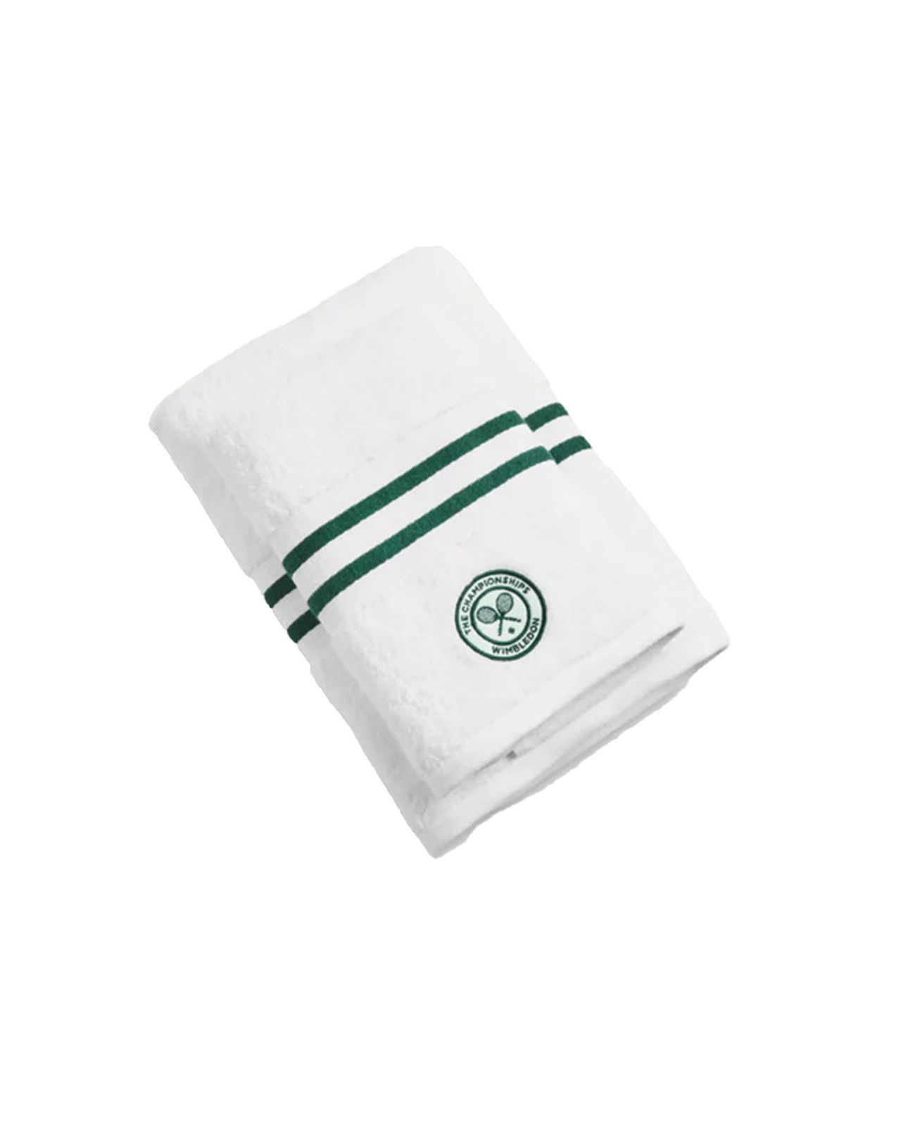 Wimbledon Baseline Stripe handduk grön 2-set