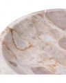 Mocha bowl brown marble