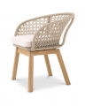 Trinity Outdoor Dining Chair off-white