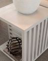 Kane Side Table Ivory Mist