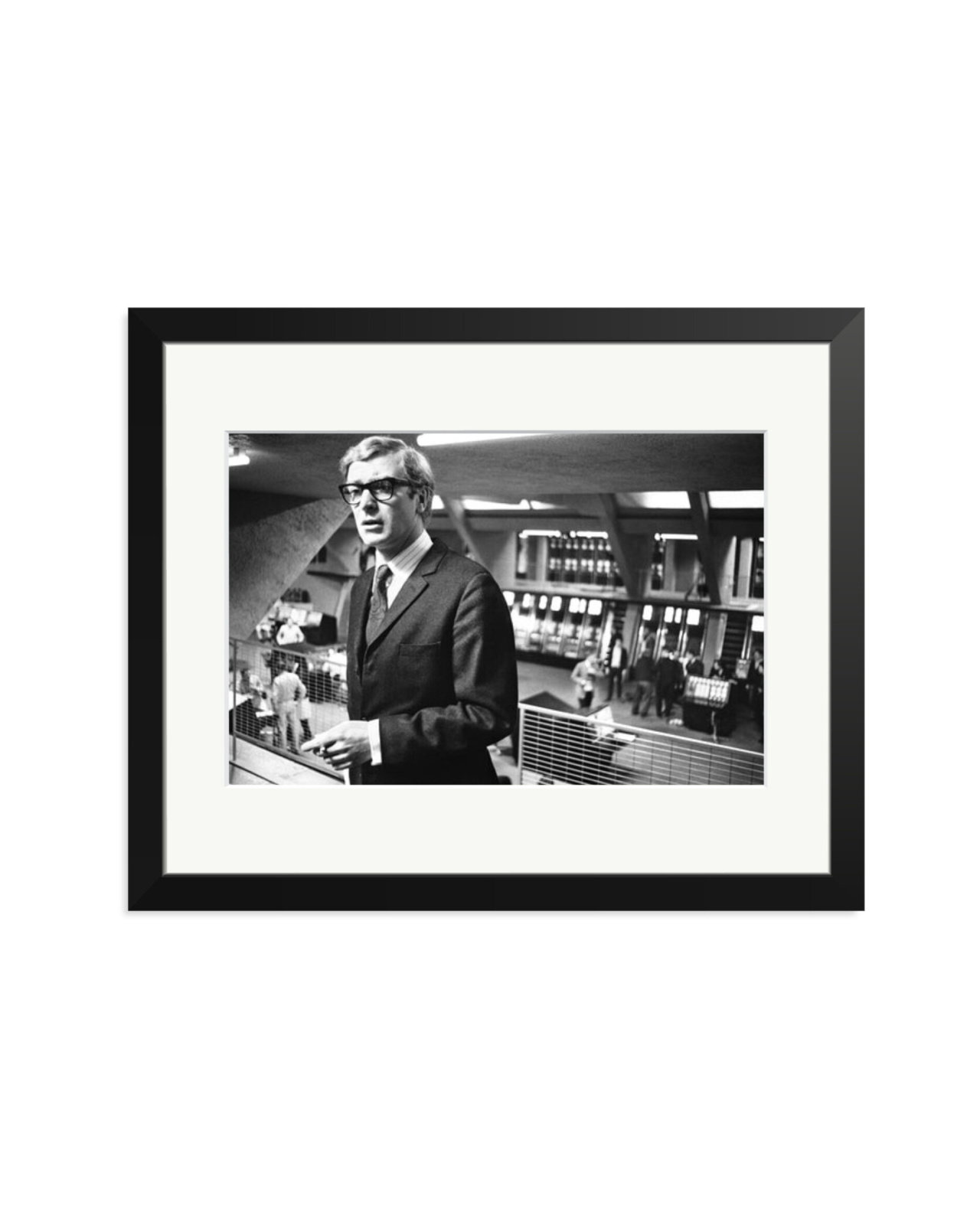 Michael Caine at Pinewood Studios Black / Medium