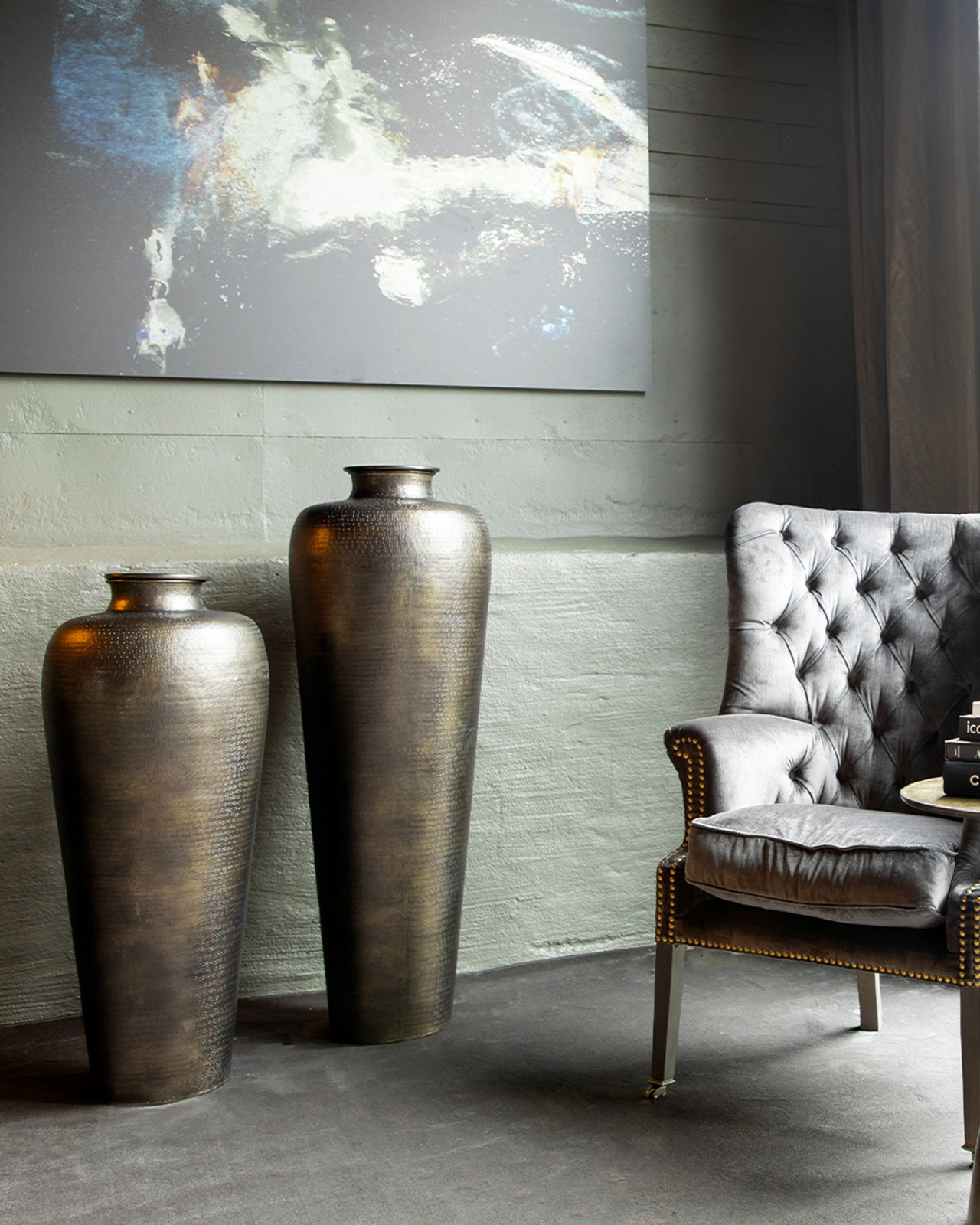 Florence urna antik brons