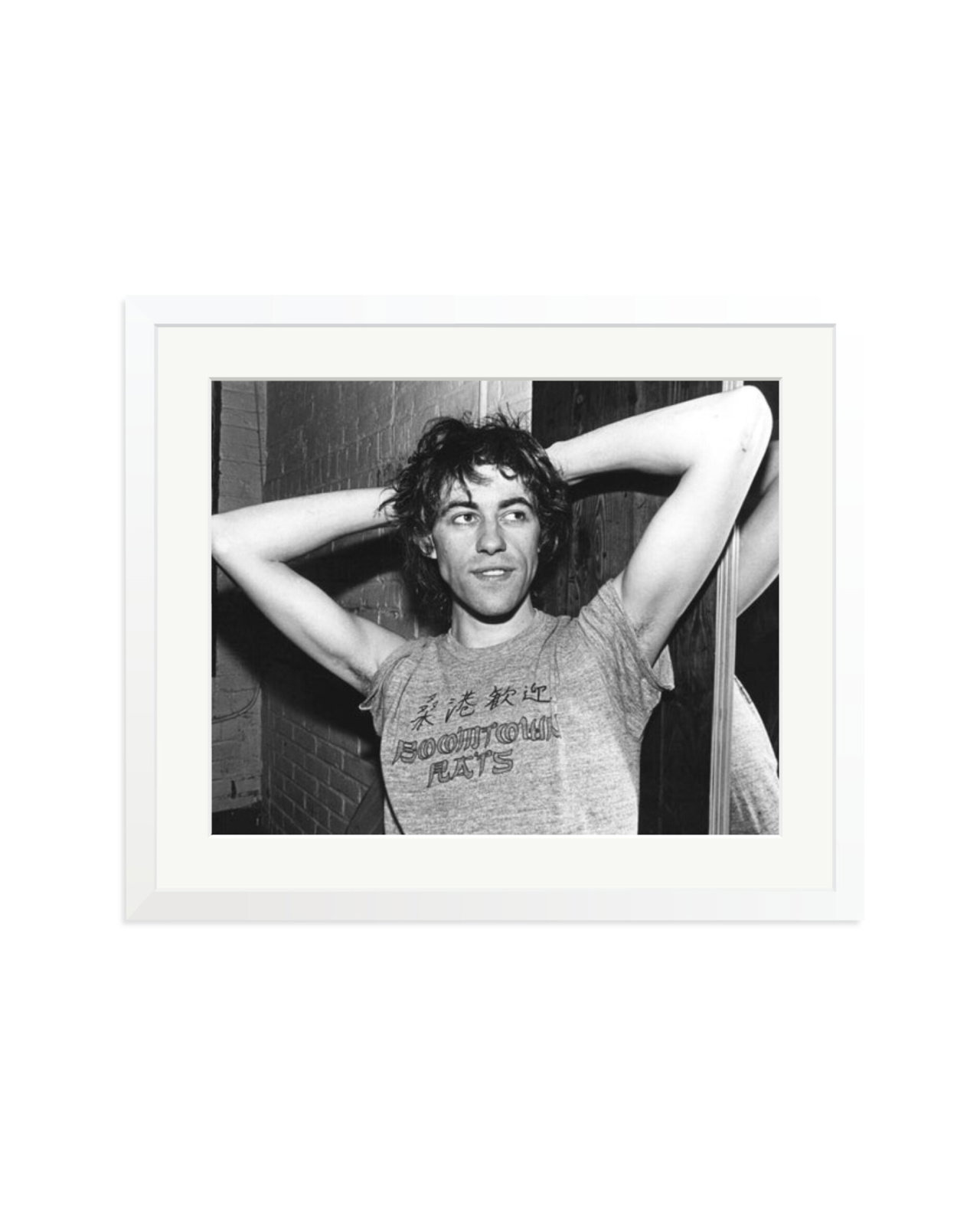 Bob Geldof Backstage 1979 White / Large
