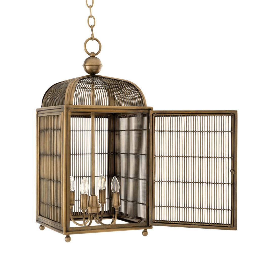 Falcon taklampa mässing OUTLET