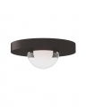 Ebell Mini Flush Mount Dark Bronze