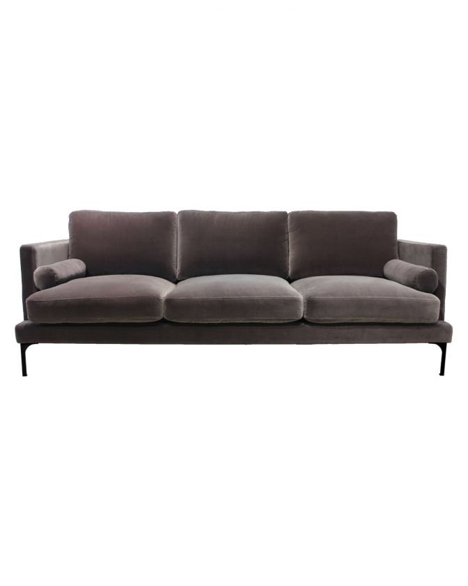 Bonham soffa 3-sits huckleberry/svart