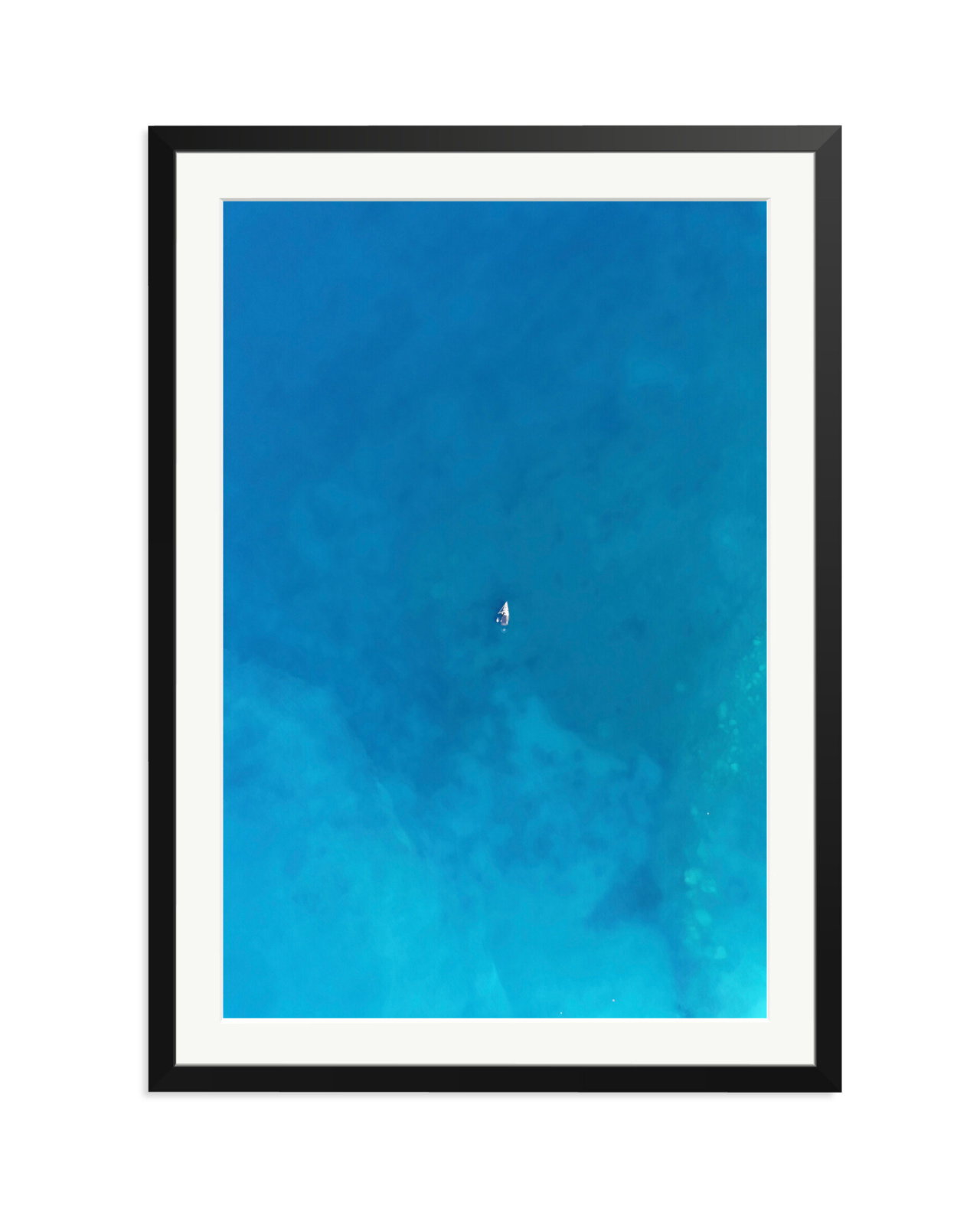 Lonely boat Black / XXL