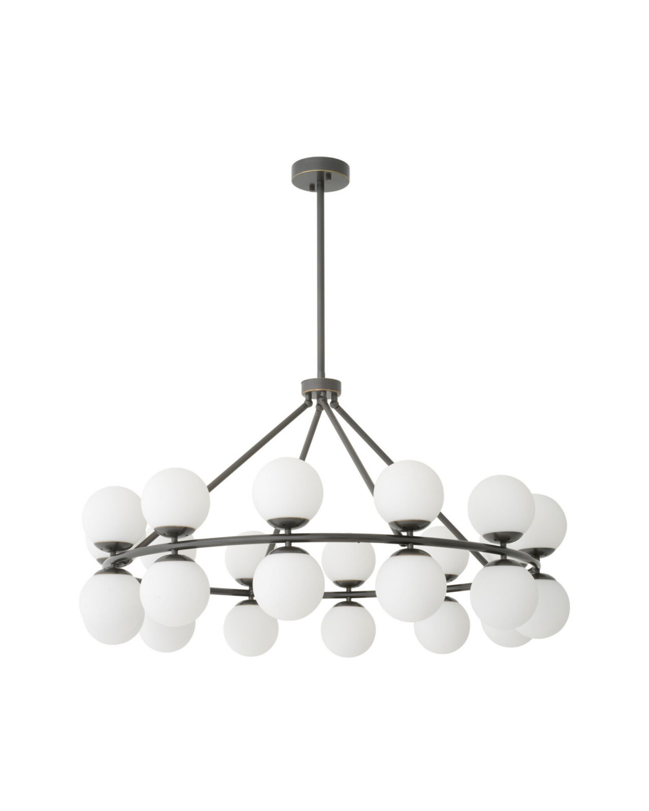 Hutchinson bronzen kroonluchter