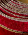 Clarence Ribbon Red/Gold 4,5m