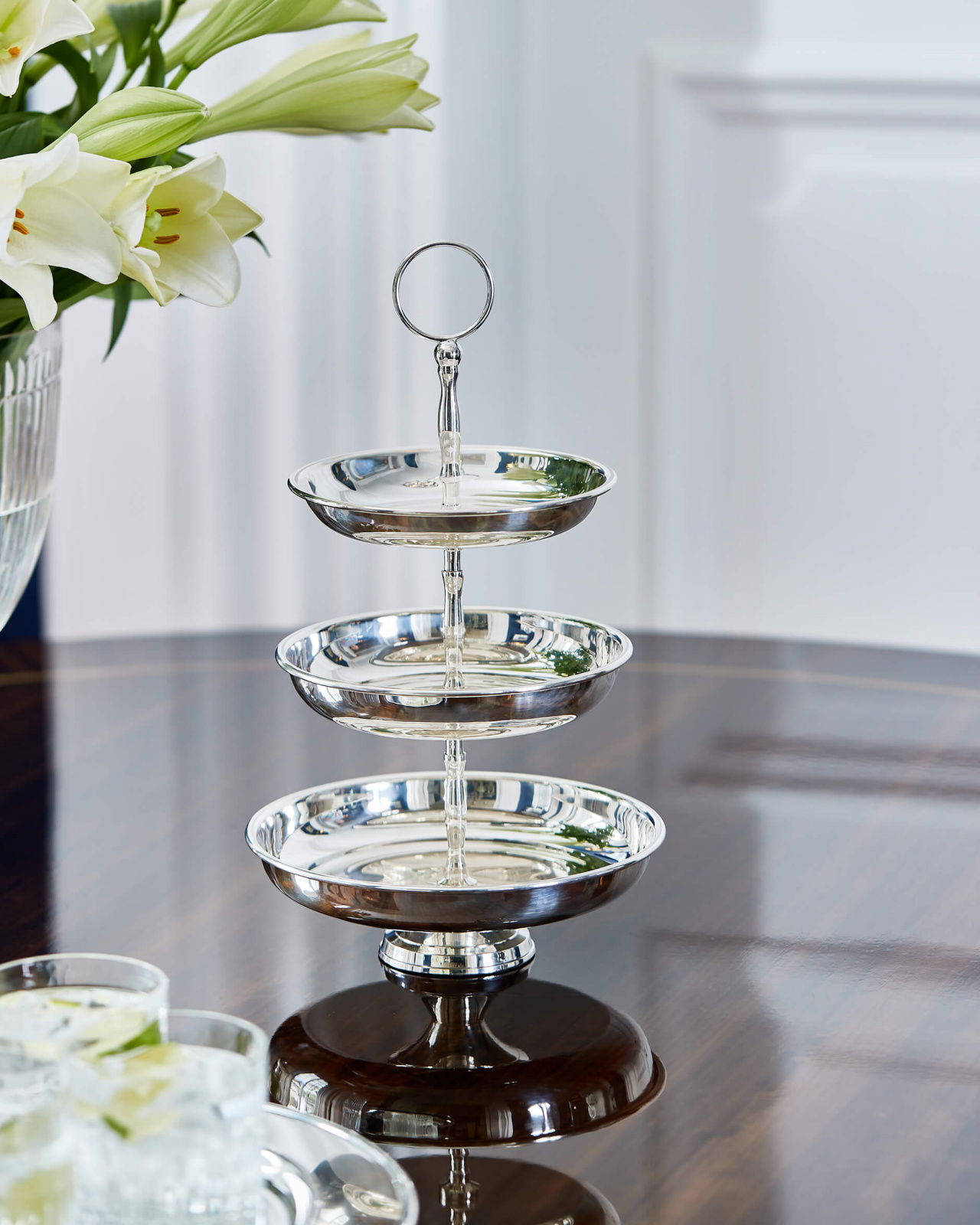 Tarbes Cake Stand Silver