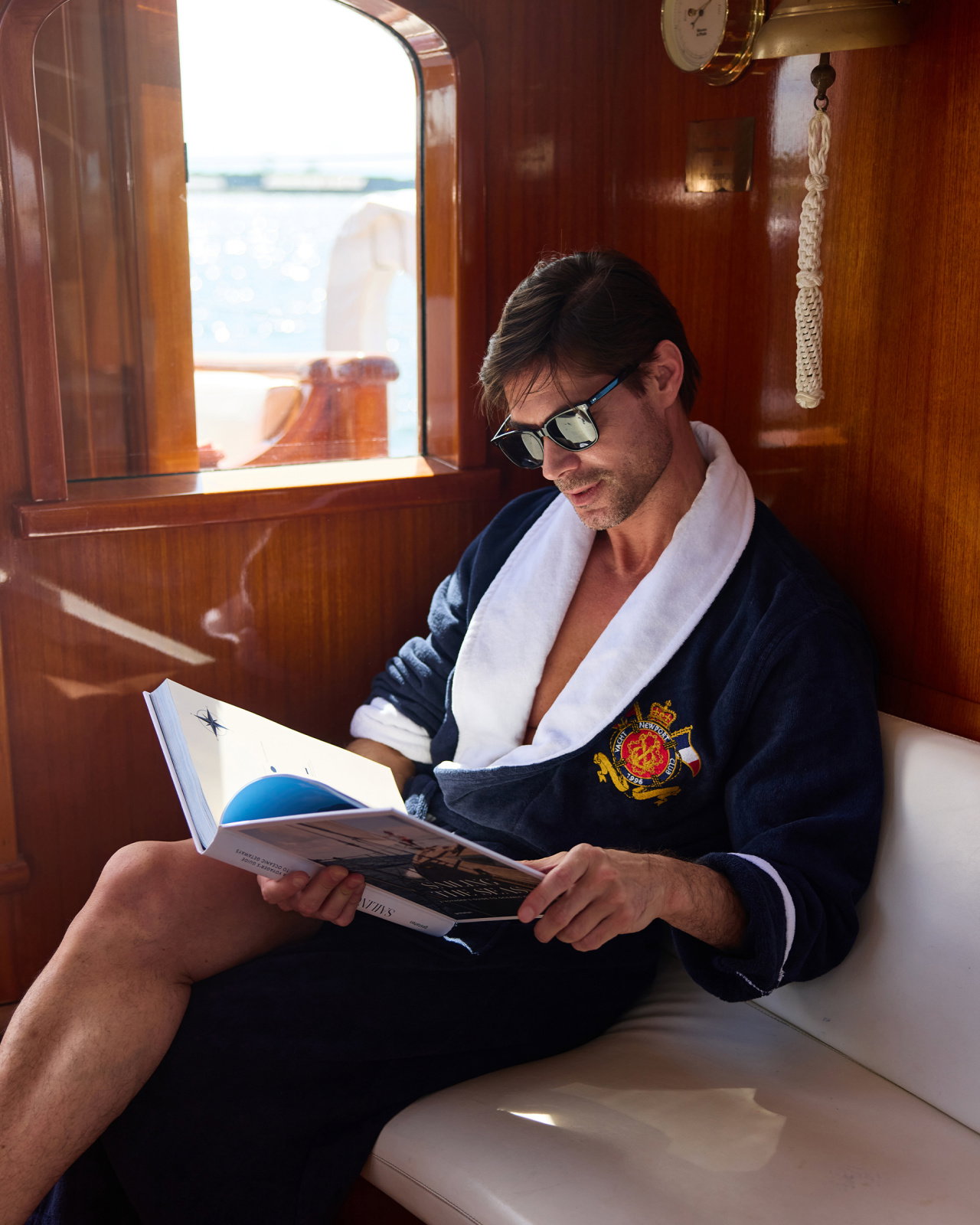 Yacht Club morgonrock navy