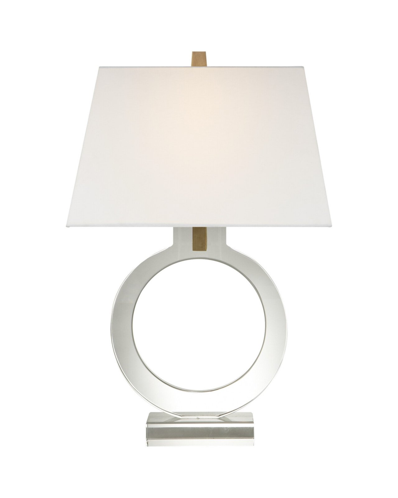 Ring Form Table Lamp Crystal Small