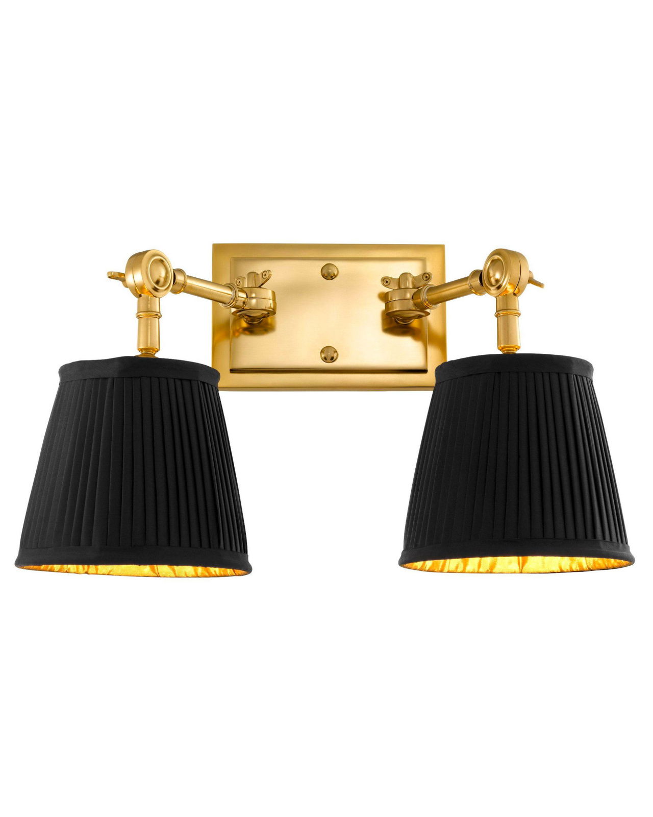 Wentworth Double Wall Lamp Brass OUTLET