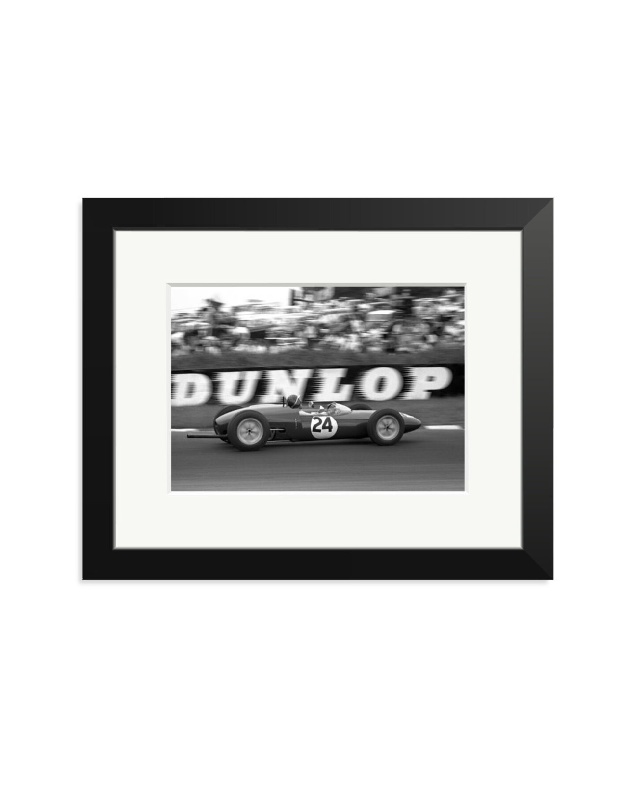 Jim Clark in a Lotus 21 Black / Small