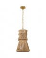 Antigua 13" Pendant Natural Abaca