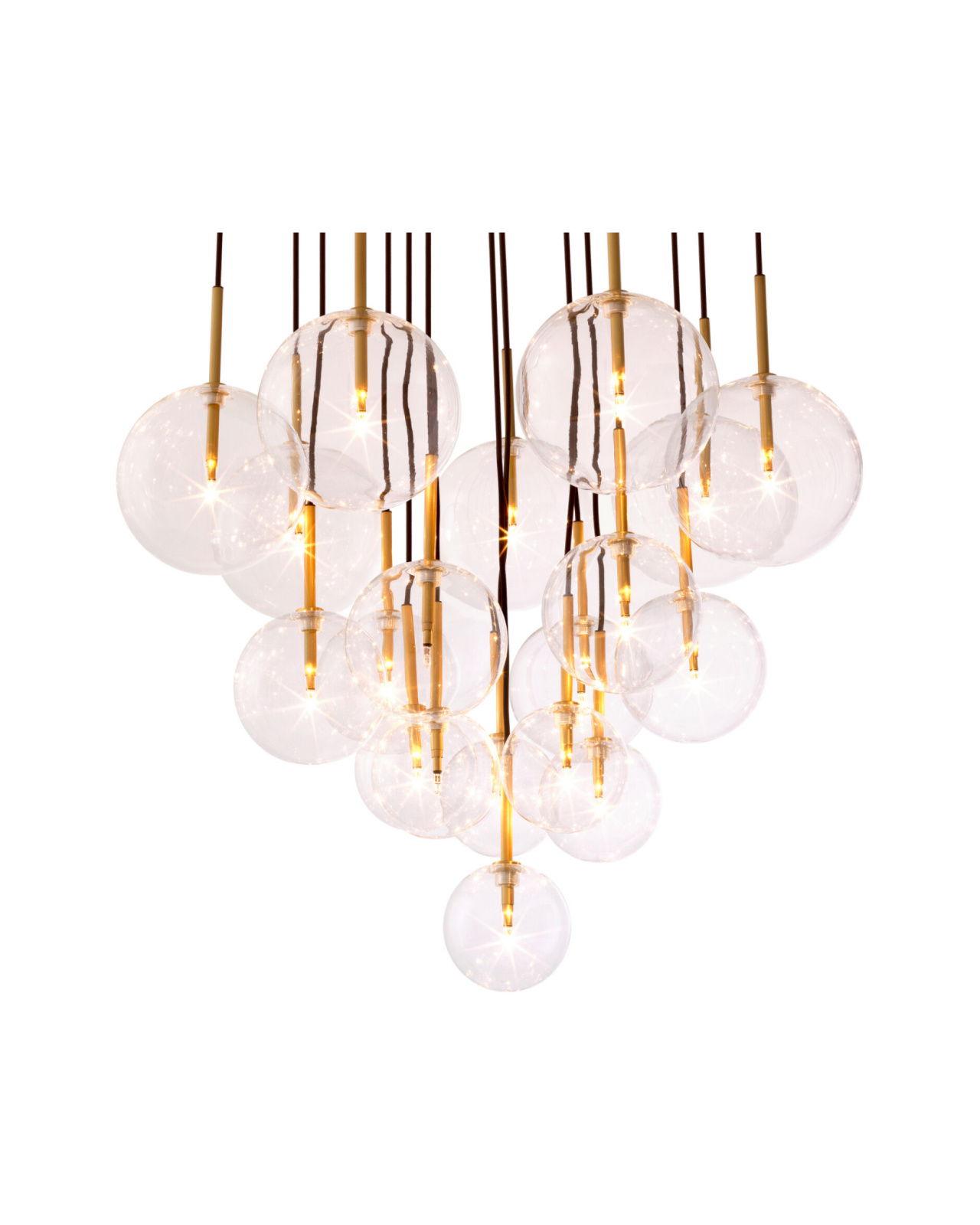 Aulani takkrona antik mässing