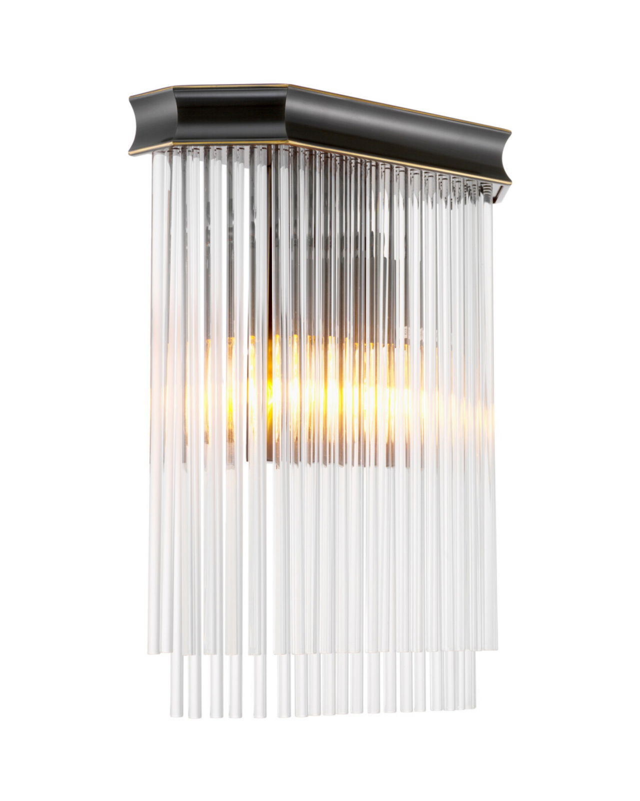 Estela wandlamp brons