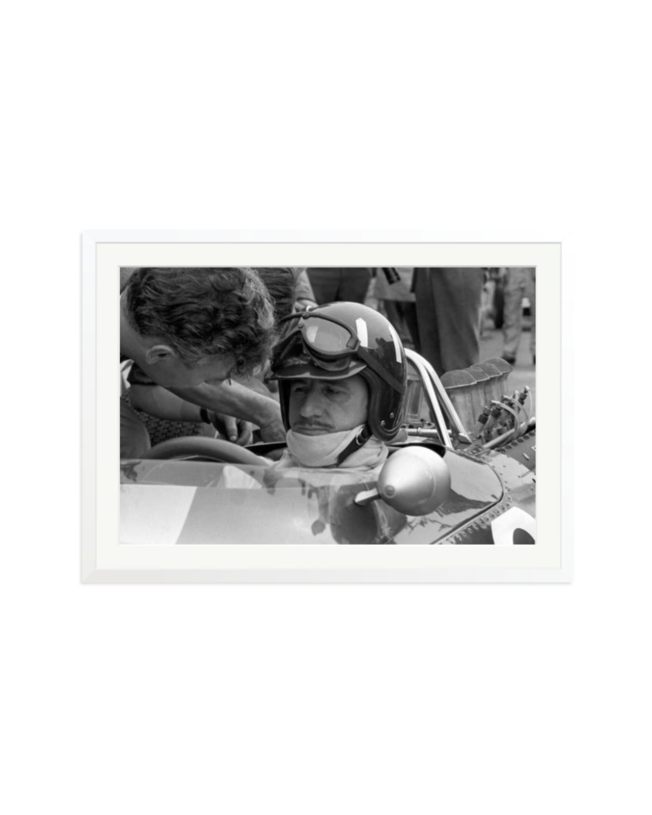 Graham Hill and Keith Duckworth White / XXL