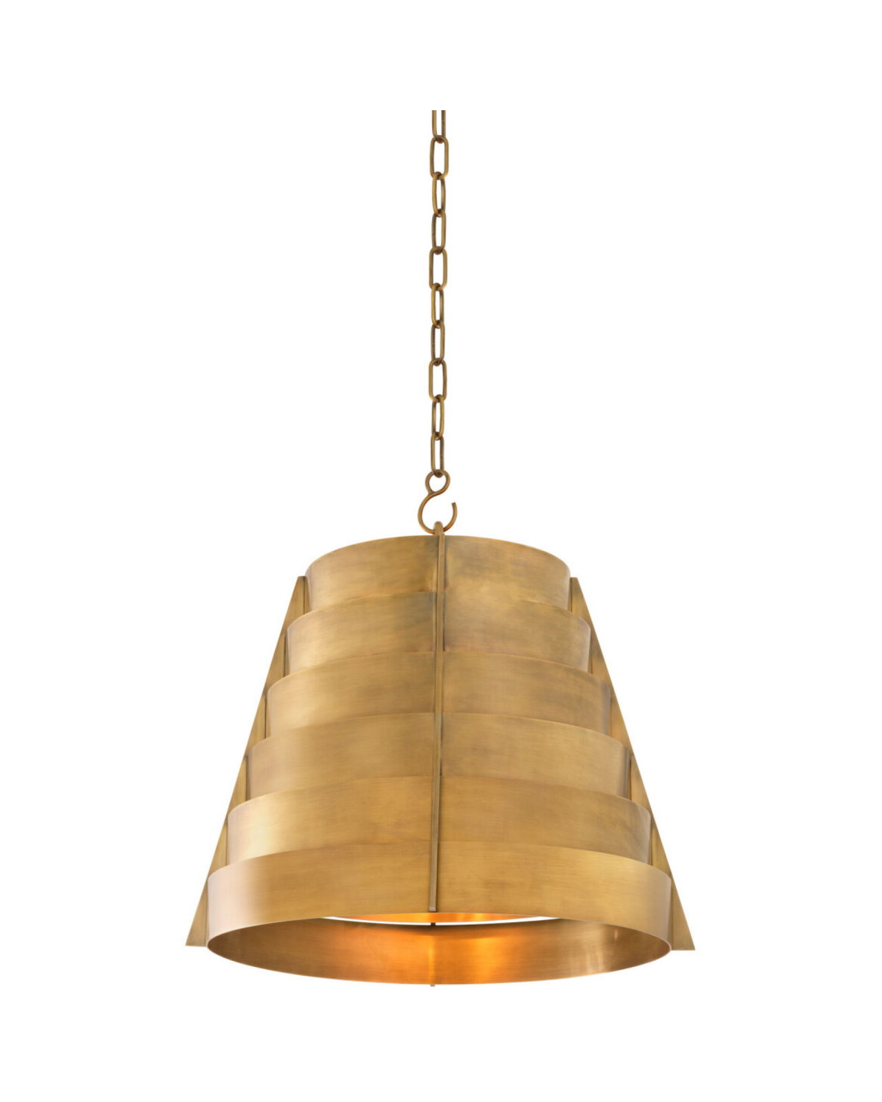 Fitzroy plafondlamp messing