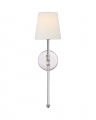 Camille Long Sconce Polished Nickel