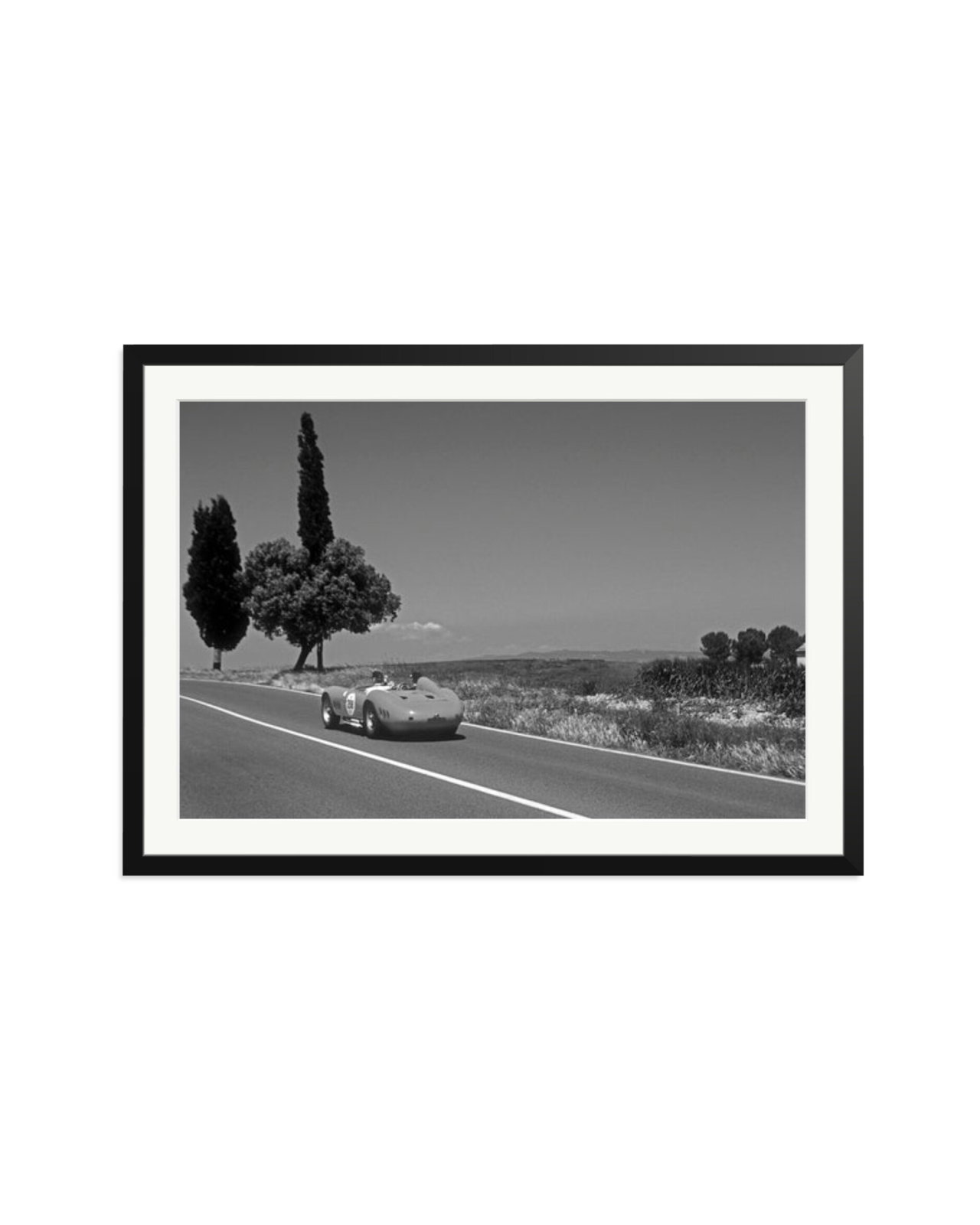 Maserati 300S in Italy Black / XXL