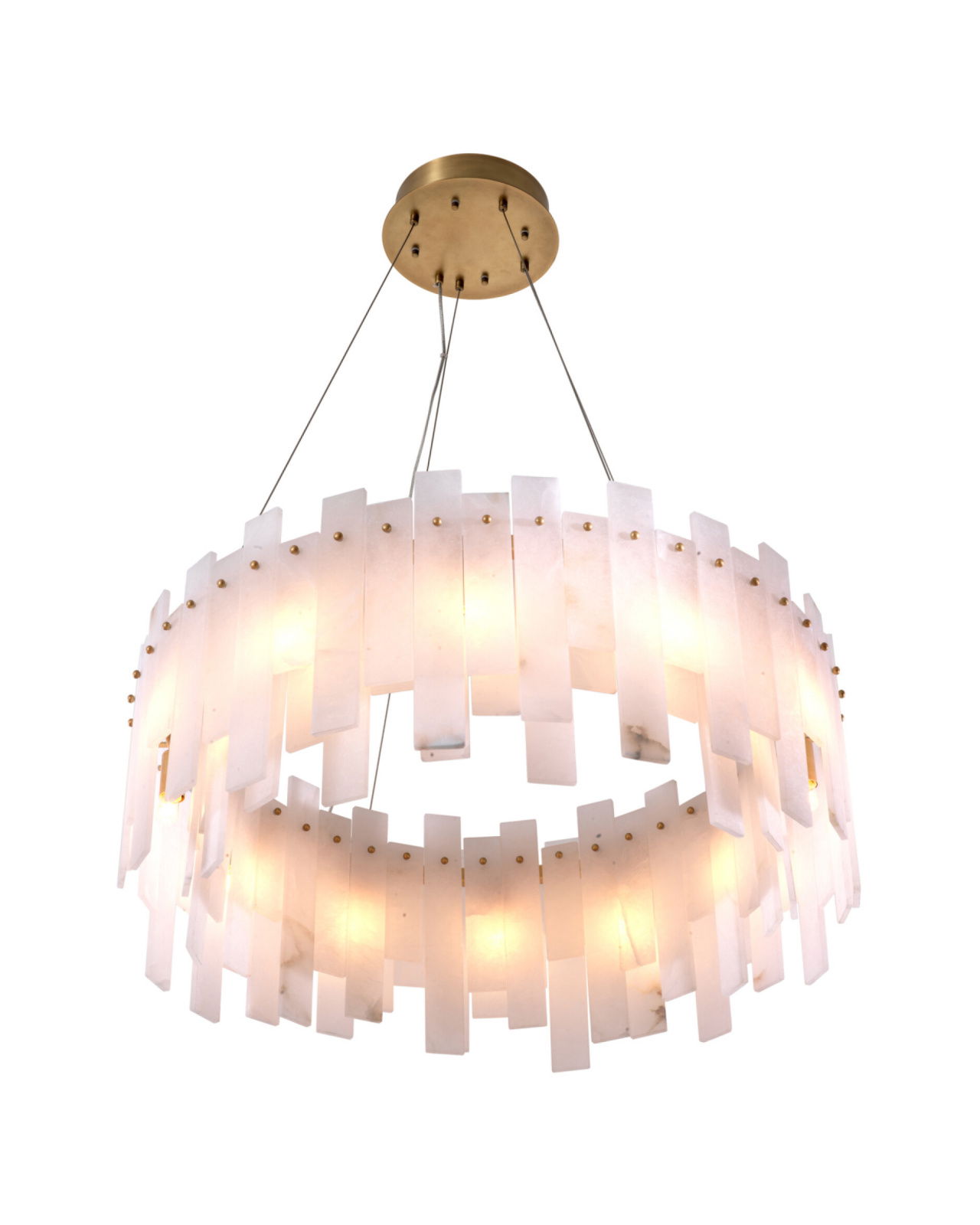 Pizzorni takkrona antik mässing