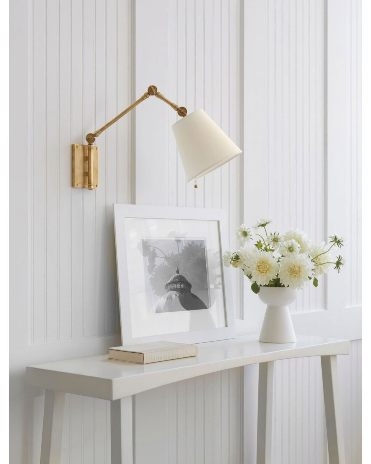 Graves Pivoting Sconce Antique Brass